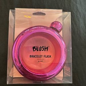 Blush bracelet flask